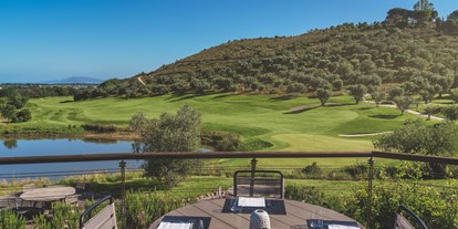 Golfurlaub - Pools: Außenpool nicht beheizt - Restaurant & Bar Terrace (Club House) - Argentario Golf Resort & Spa