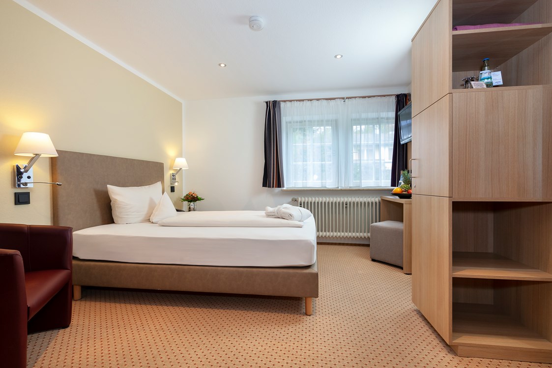 Golfhotel: Einzelzimmer Stammhaus - Romantik Hotel Johanniter-Kreuz
