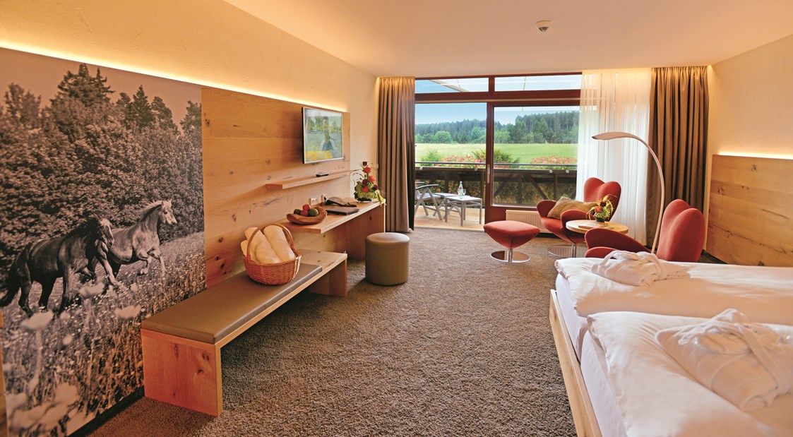 Golfhotel: Zimmer Kategorie E - Hotel Grüner Wald