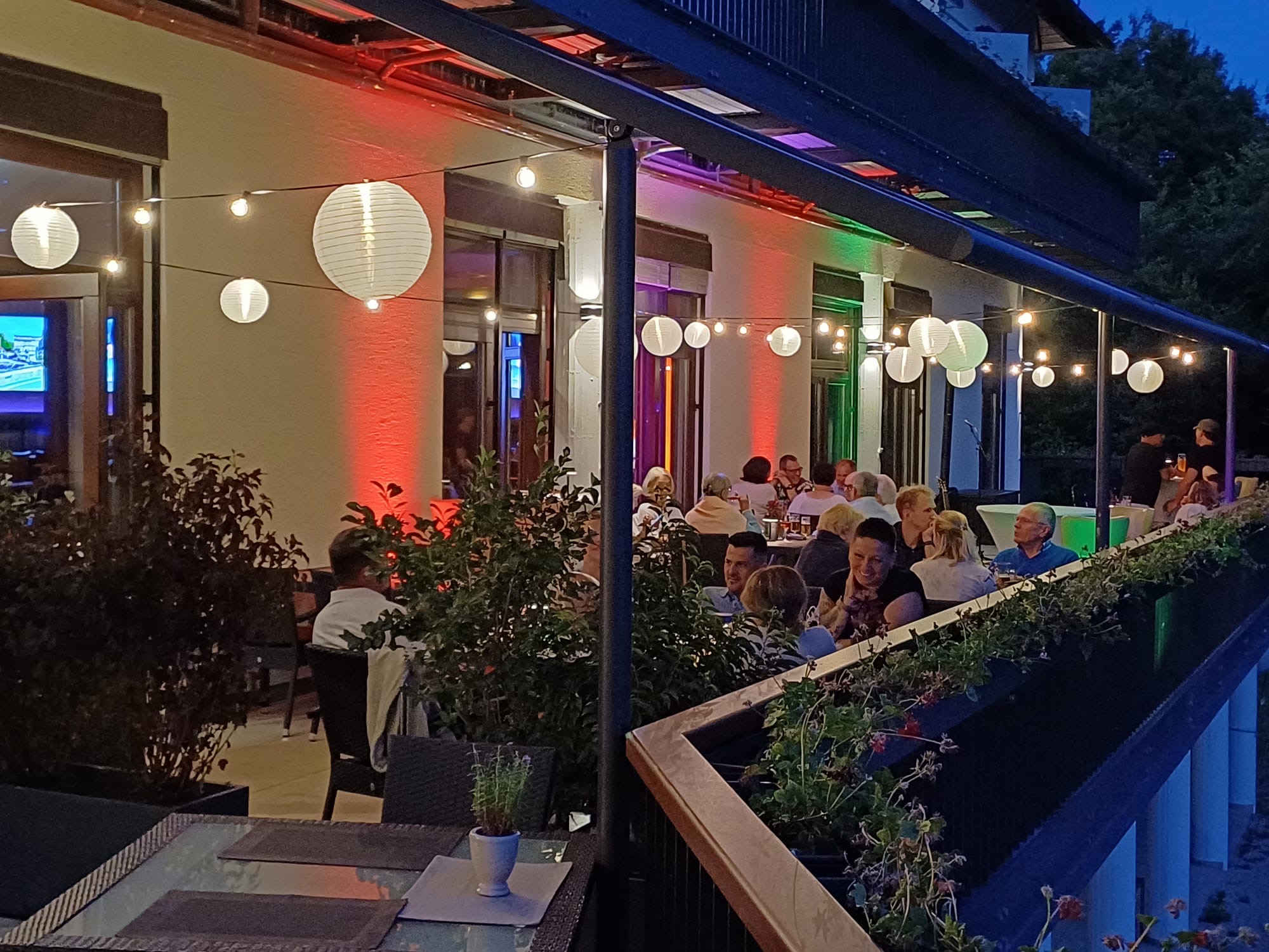 Golfhotel: Terrasse Hotelbar - Flair Park-Hotel Ilshofen