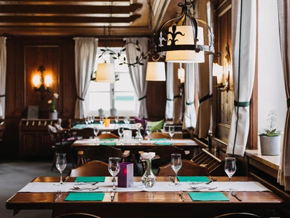 Golfurlaub - Bad und WC getrennt - Restaurant im Gutshof Sagmühle - Gutshof Sagmühle