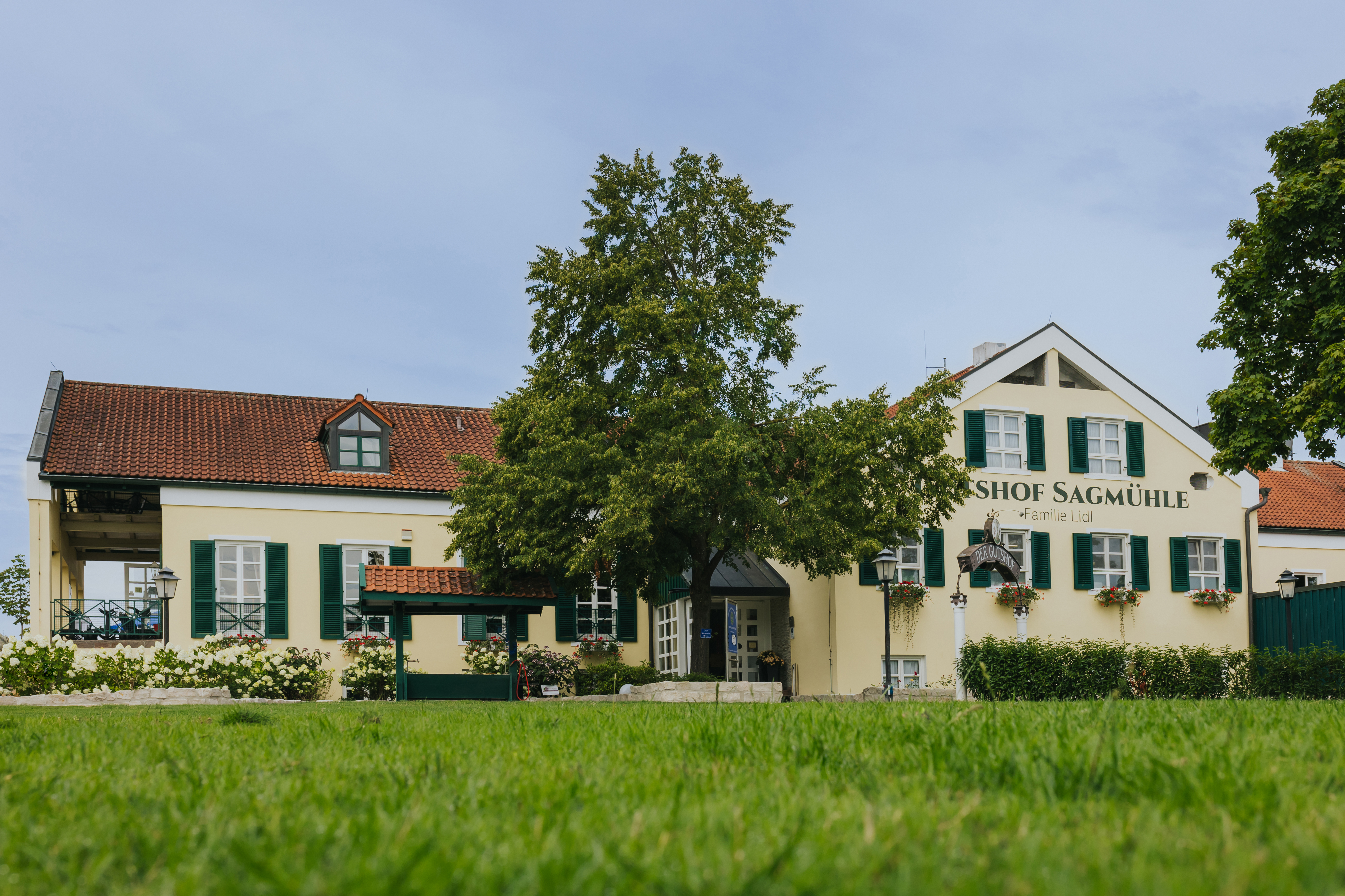 Golfhotel: Ansicht Gutshof Sagmühle - Gutshof Sagmühle