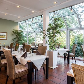 Golfhotel: Wintergarten im Restaurant - AktiVital Hotel 