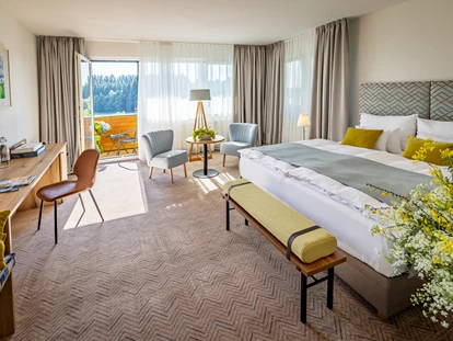 Golfurlaub - Haartrockner - Deluxe Zimmer mit Eckbalkon ©Inge Prader - Golfresort Haugschlag