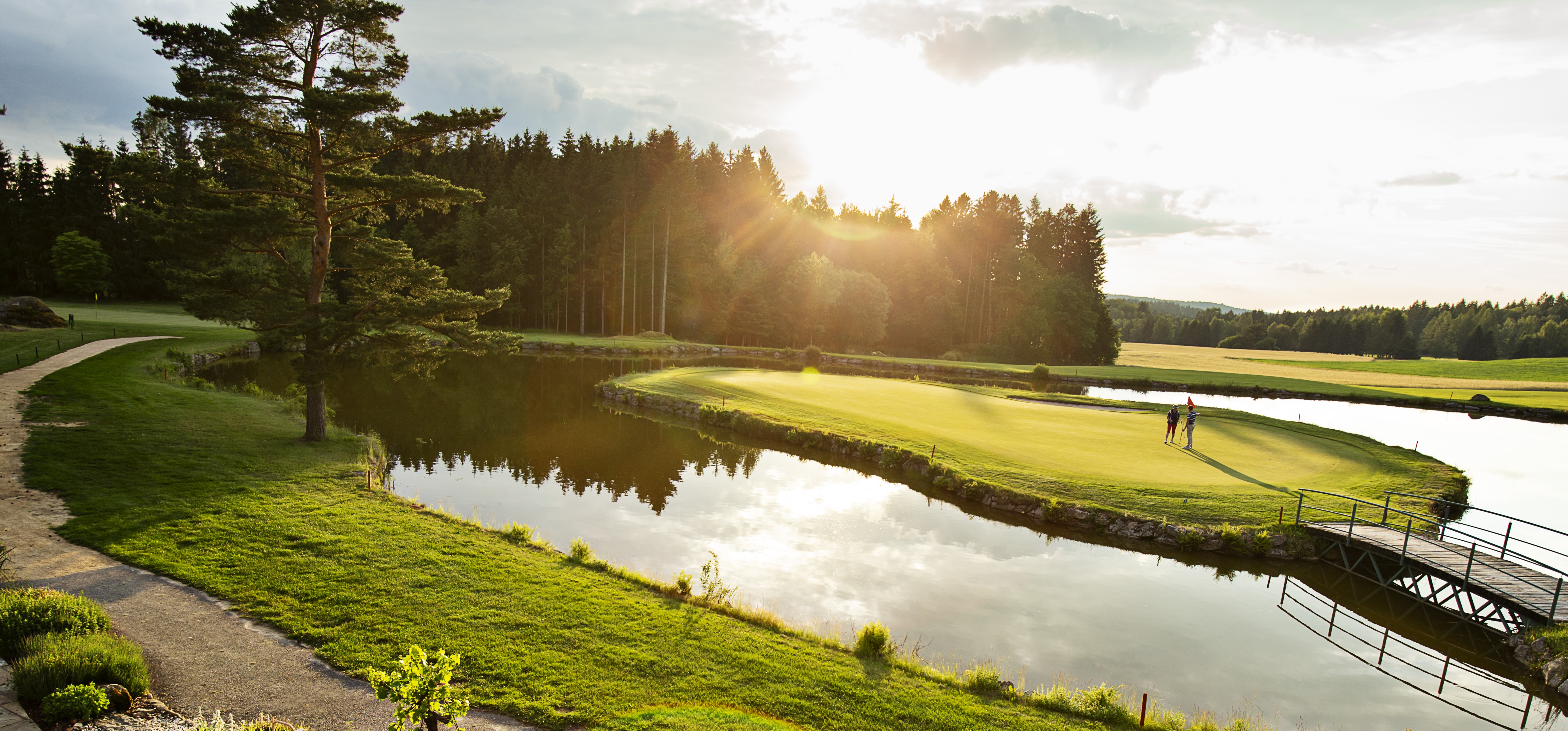 Golfresort Haugschlag Golfeinrichtungen im Detail Golfcourse Waldviertel
