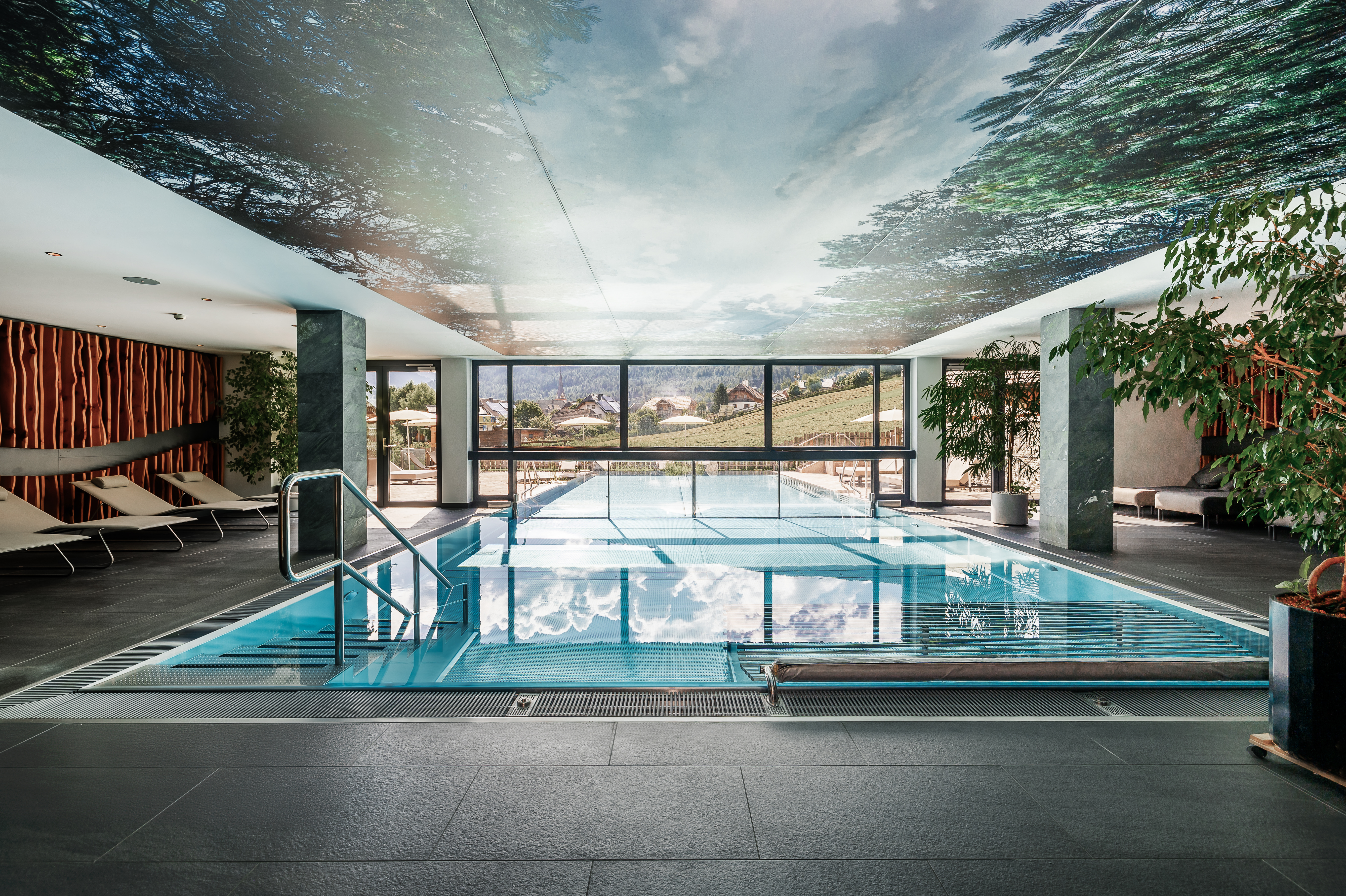 Golfurlaub - Garten - ALMGUT Mountain Wellness Hotel
