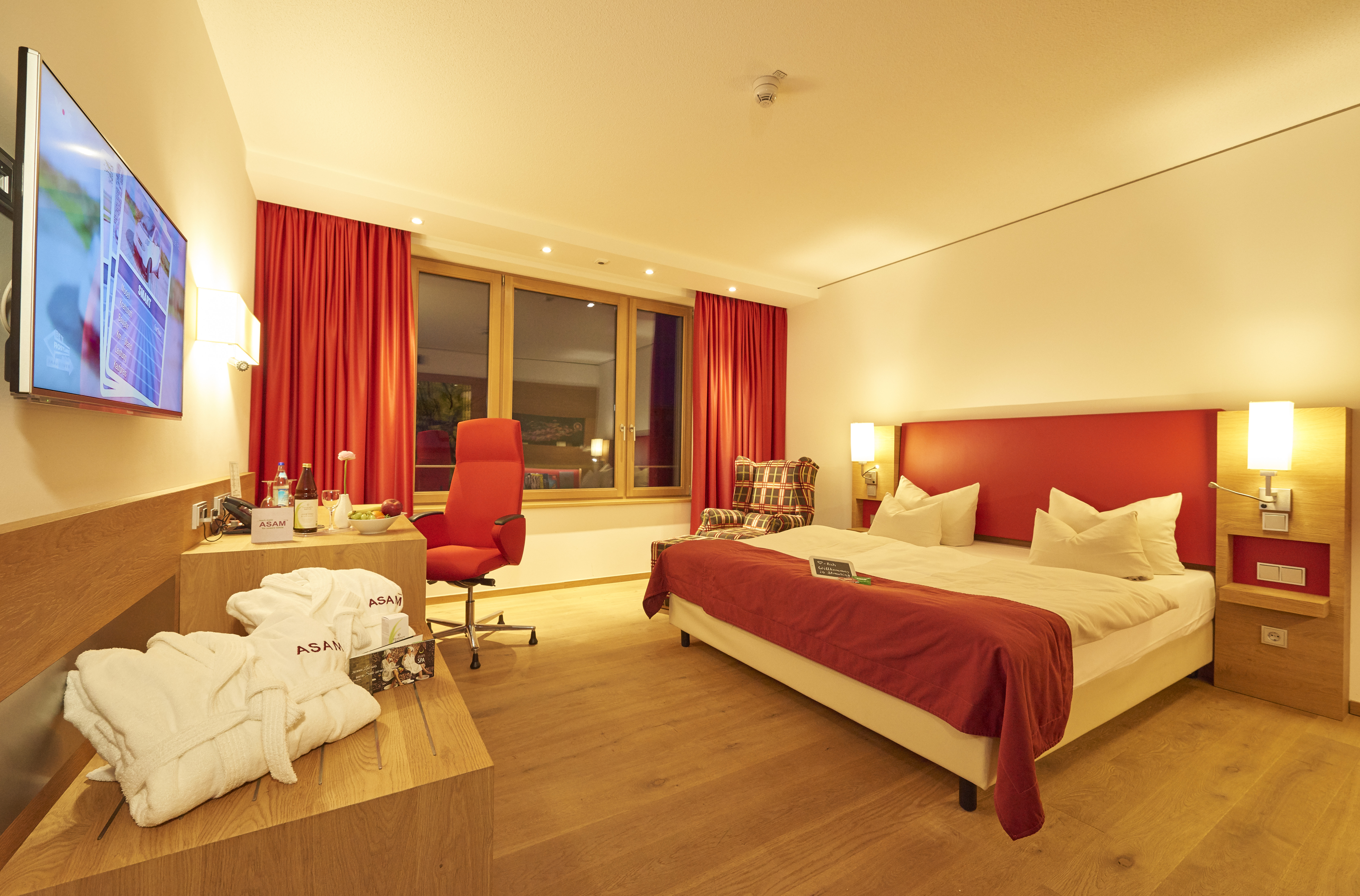 Hotel Asam Zimmerkategorien Komfort-Doppelzimmer