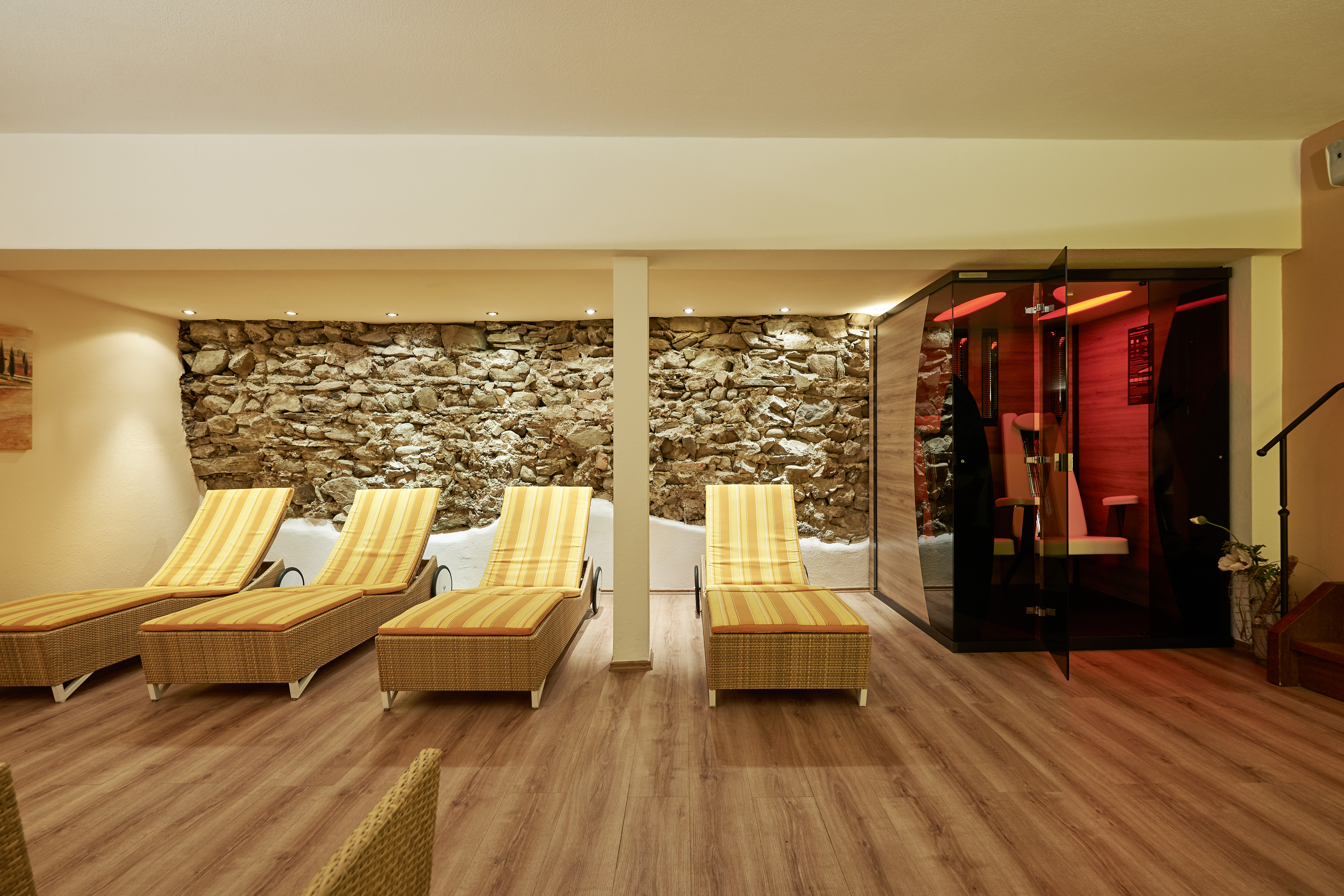 Golfhotel: Ruheraum mit Infrarot-Kabine - Hotel-Restaurant Adler