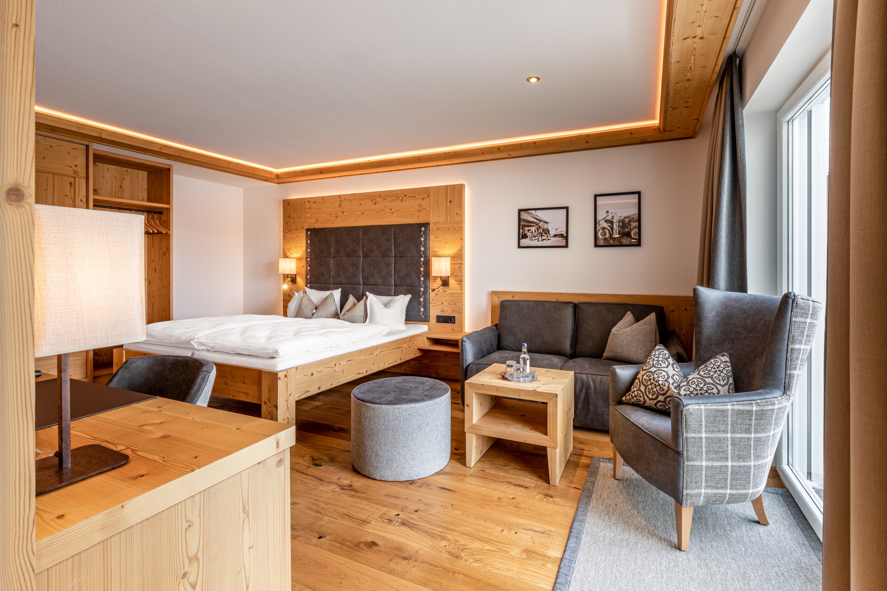 Hanusel Hof Zimmerkategorien Rosengarten