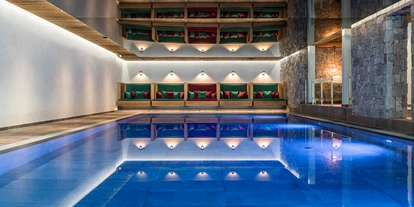 Golfurlaub - Fahrstuhl - Indoorpool mit 18 Metern Länge - Gut Steinbach Hotel Chalets SPA