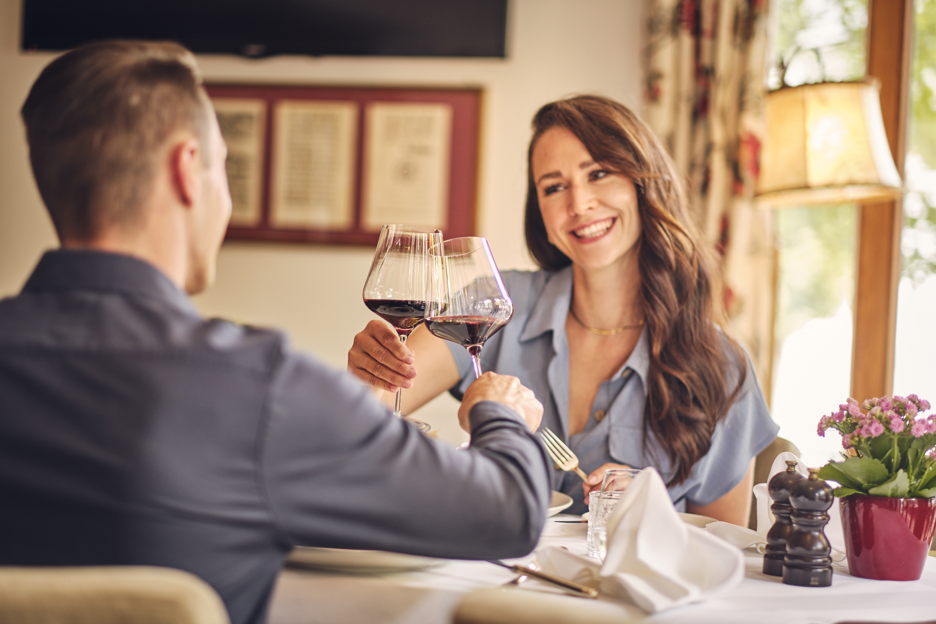 Golfhotel: Weinauswahl im Restaurant - Romantikhotel Störmann