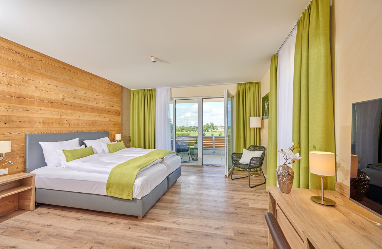 Bachhof Resort Straubing - Hotel und Apartments Zimmerkategorien Doppelzimmer Typ Donau