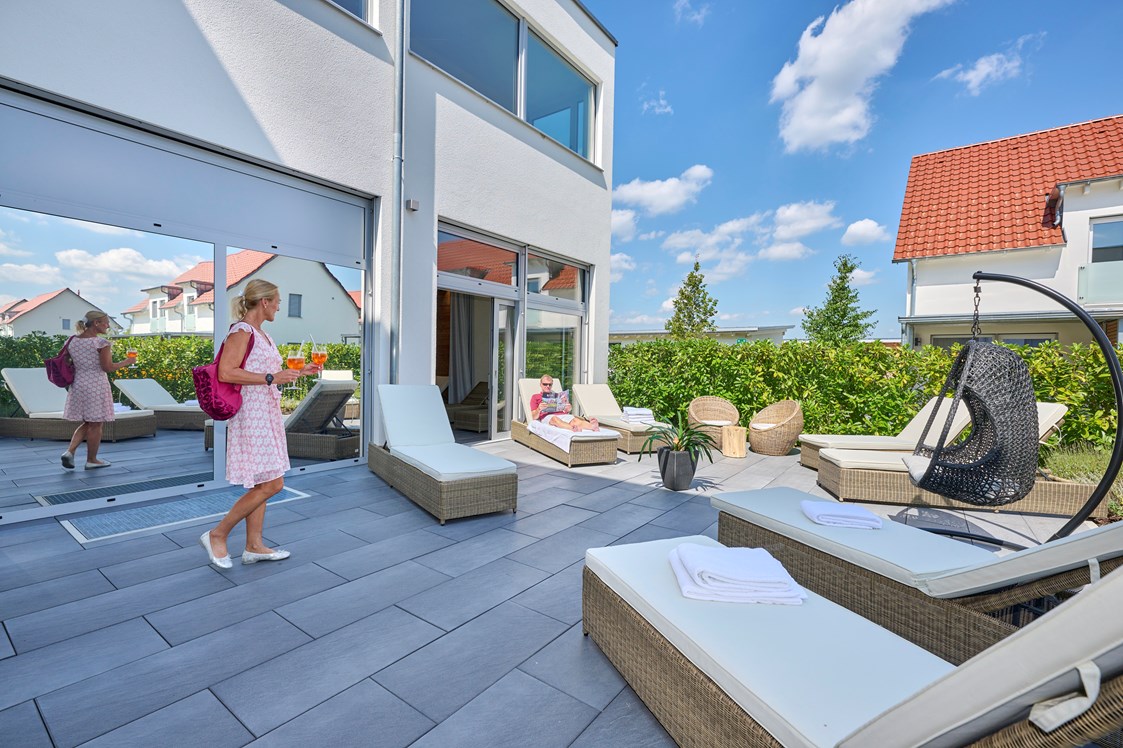 Golfhotel: Die Wellness - Terrasse - Bachhof Resort Straubing - Hotel und Apartments
