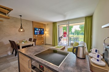 Golfhotel: 5* Ferienhaus - Apartment, Typ 1 mittlere Lage - Bachhof Resort Straubing - Hotel und Apartments