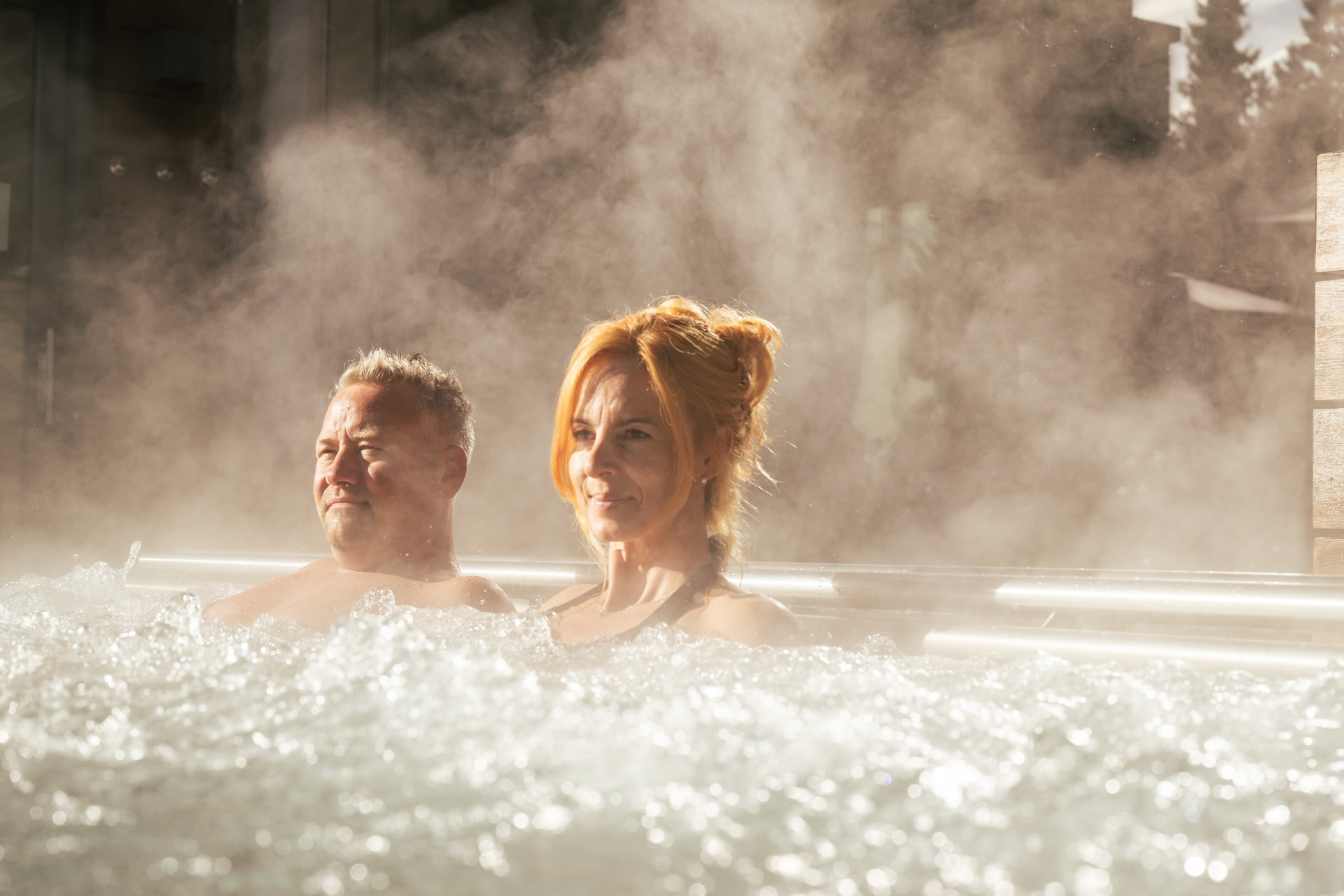 Golfhotel: Aussenpool Bergspa - La Val Hotel & Spa