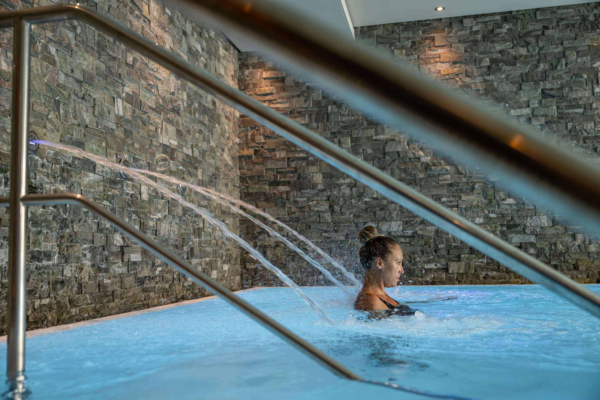 Golfhotel: Innenpool Bergspa - La Val Hotel & Spa