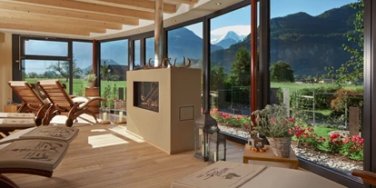 Golfurlaub - Restaurant - Ruheraum mit Eigerblick - SALZANO Hotel - Spa - Restaurant