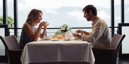 Golfurlaub - Sauna - Restaurant-Terasse - Hotel Giardino Marling