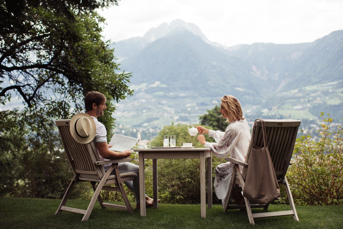 Golfhotel: Garten mit Ausblick - Hotel Giardino Marling
