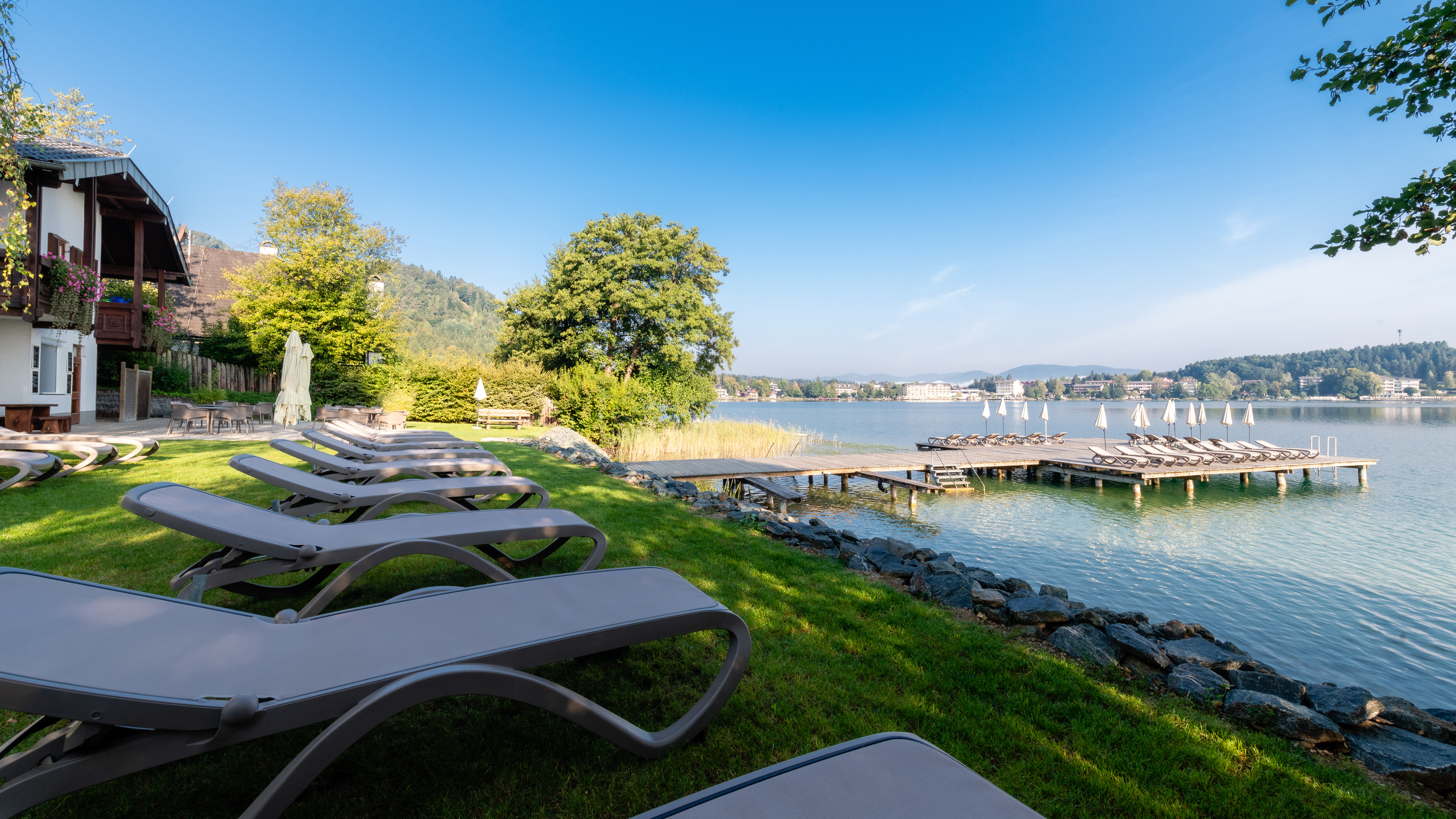 Golfurlaub - Zimmer mit Fernsicht - Österreich - Privatstrand - Aktivhotel Marko