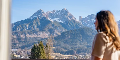 Golfurlaub - Fahrstuhl - Ausblick auf das Steinerne Meer - Ritzenhof – Hotel und Spa am See