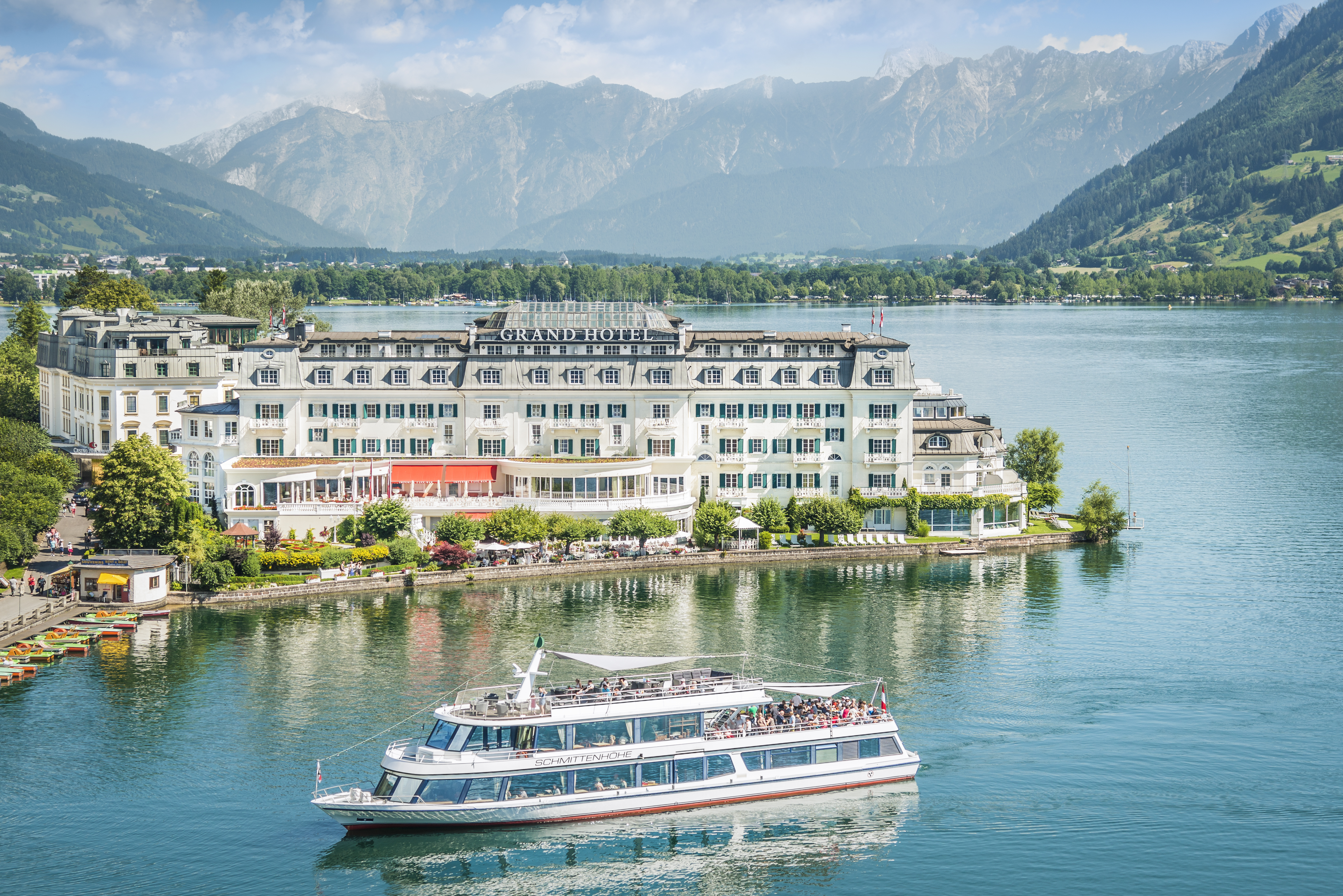 Golfurlaub - PLZ 83435 (Deutschland) - Außenansicht GRAND HOTEL ZELL AM SEE - Grand Hotel Zell Am See