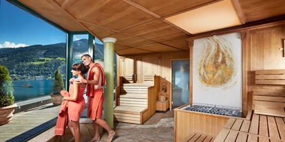 Golfurlaub - Fahrstuhl - Finnische Sauna im GRANDSPA - Grand Hotel Zell Am See