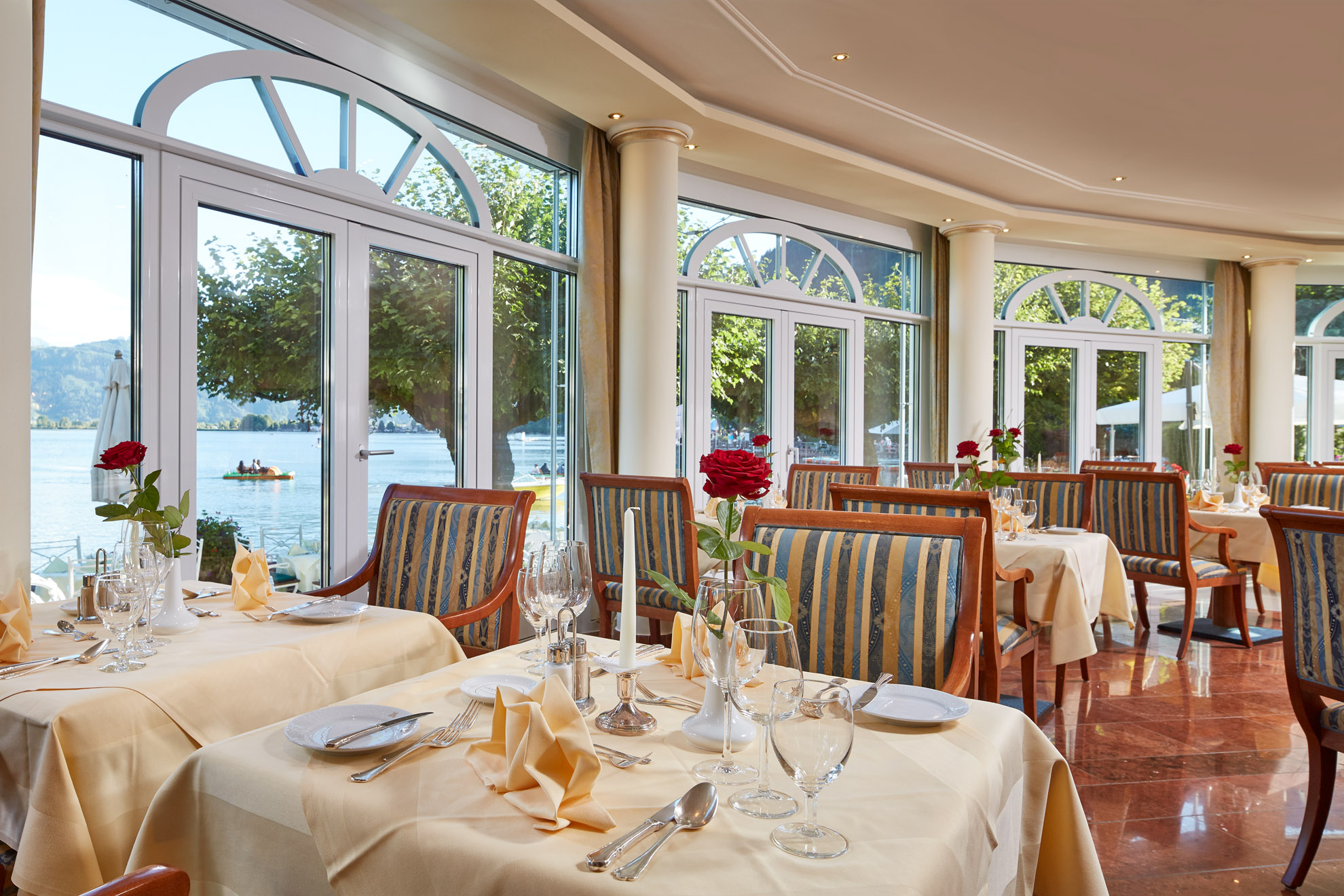 Golfhotel: Restaurant Kaisersaal - Grand Hotel Zell Am See