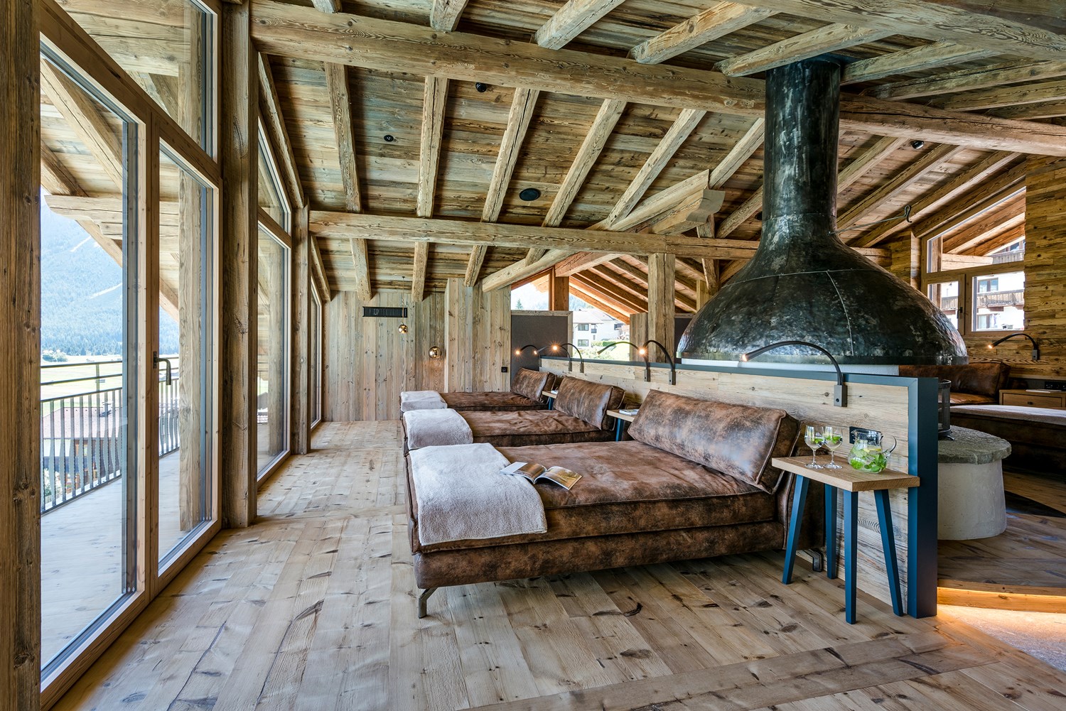 Golfhotel: gemütlicher Ruheraum - Hotel Post Lermoos