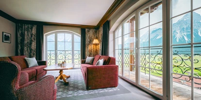 Golfurlaub - Sauna - Suite mit Bergblick - Hotel Post Lermoos