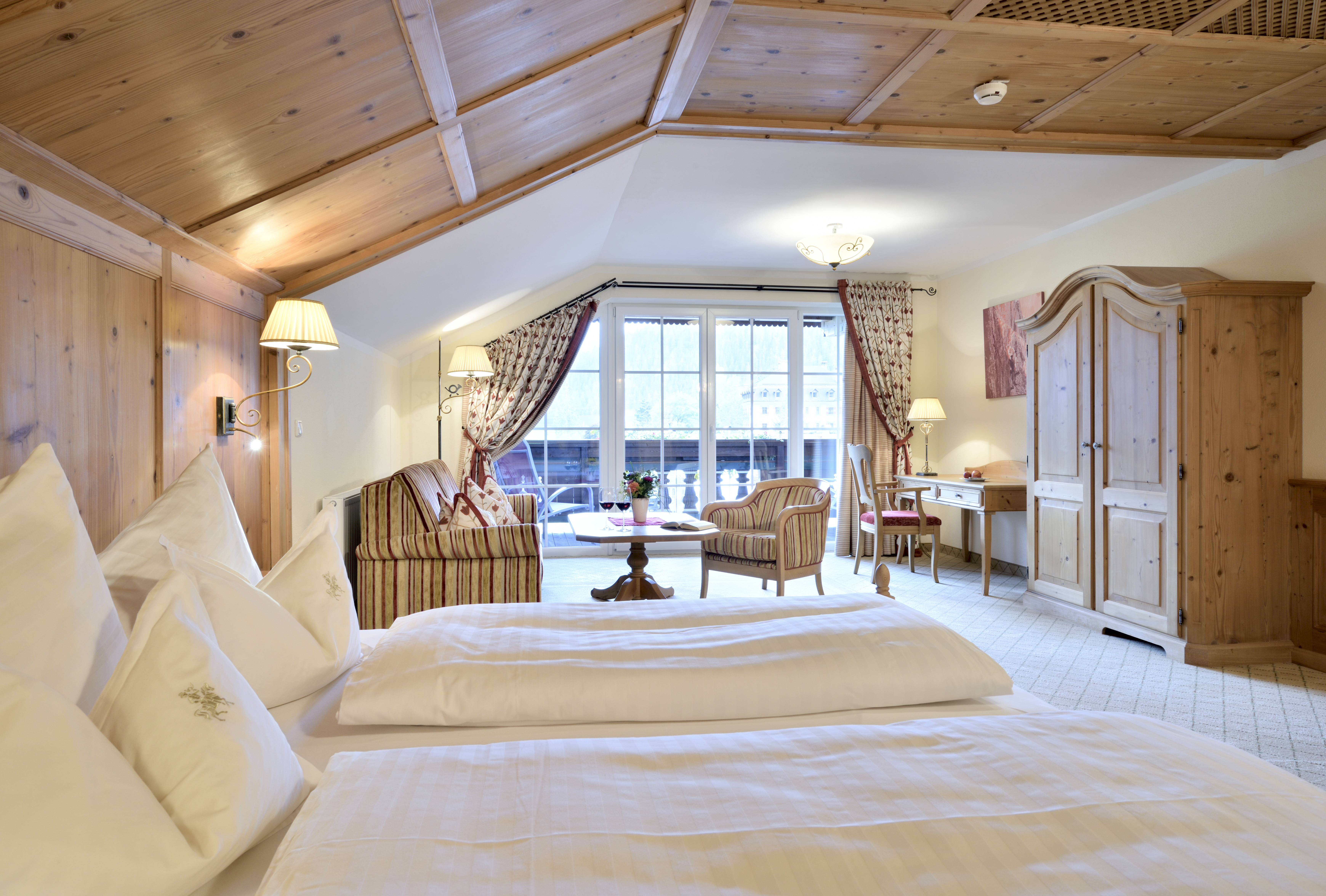 Hotel Post Lermoos Zimmerkategorien Familiensuite C Grubig