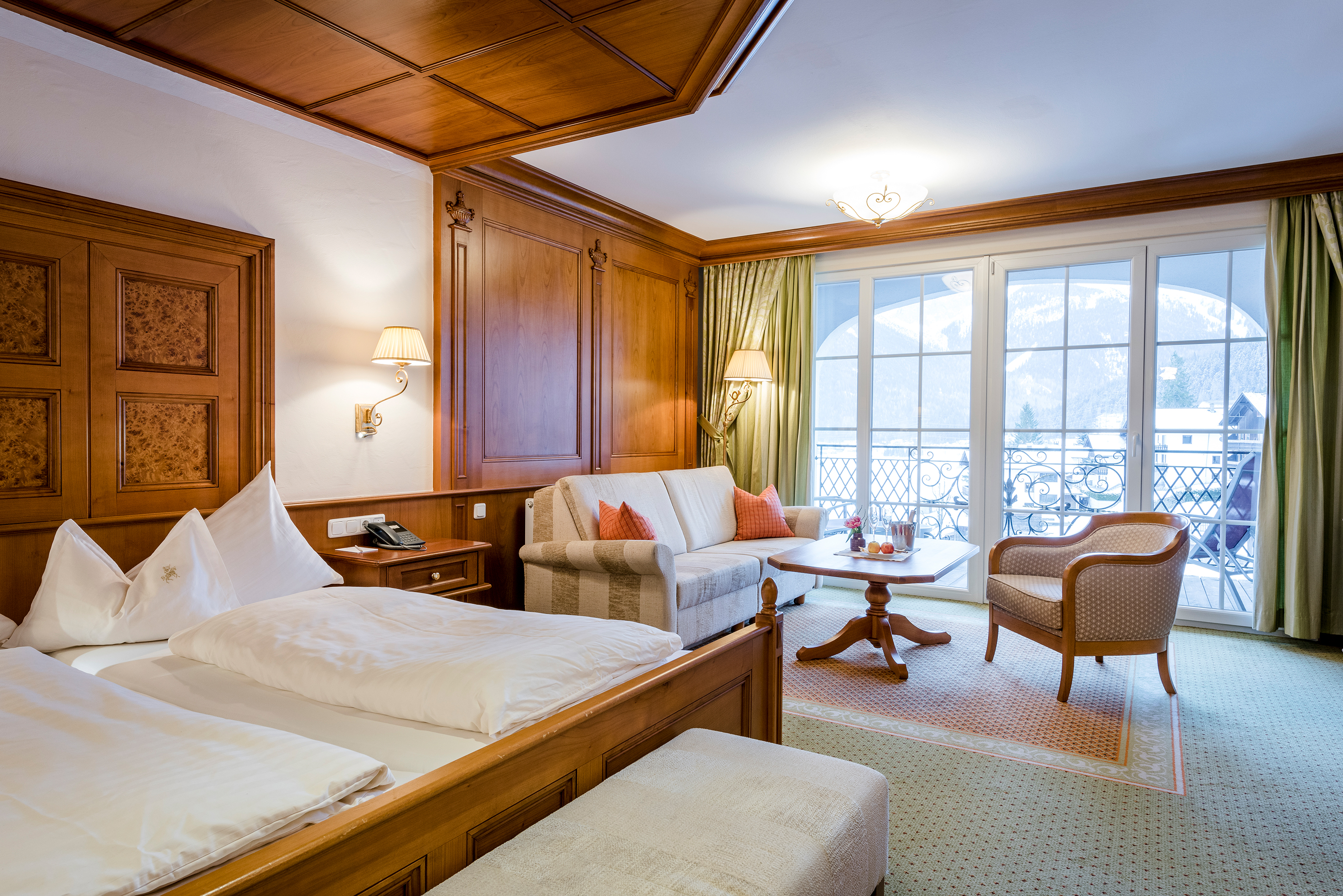 Hotel Post Lermoos Zimmerkategorien Junior Suite A Zugspitze