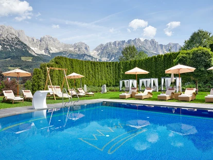 Golfurlaub - Bad und WC getrennt - Outdoor-Bereich  - Sporthotel Ellmau