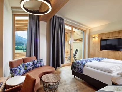Golfurlaub - Bad und WC getrennt - Zimmer mit Bergblick - Sporthotel Ellmau