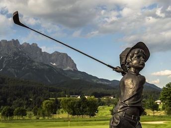 Sporthotel Ellmau Golfeinrichtungen im Detail Golfakademie Wilder Kaiser