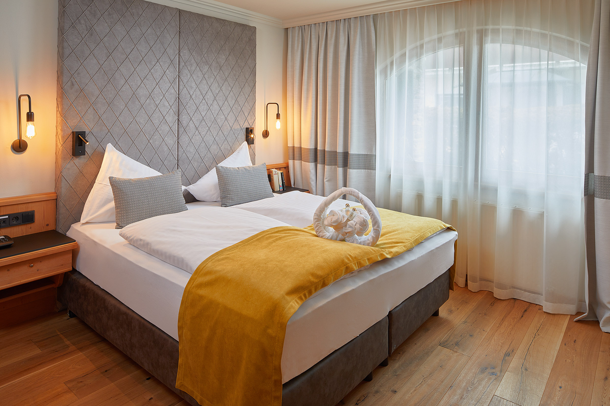 Sporthotel Ellmau Zimmerkategorien Doppelzimmer im Appartement Haus 28 m²