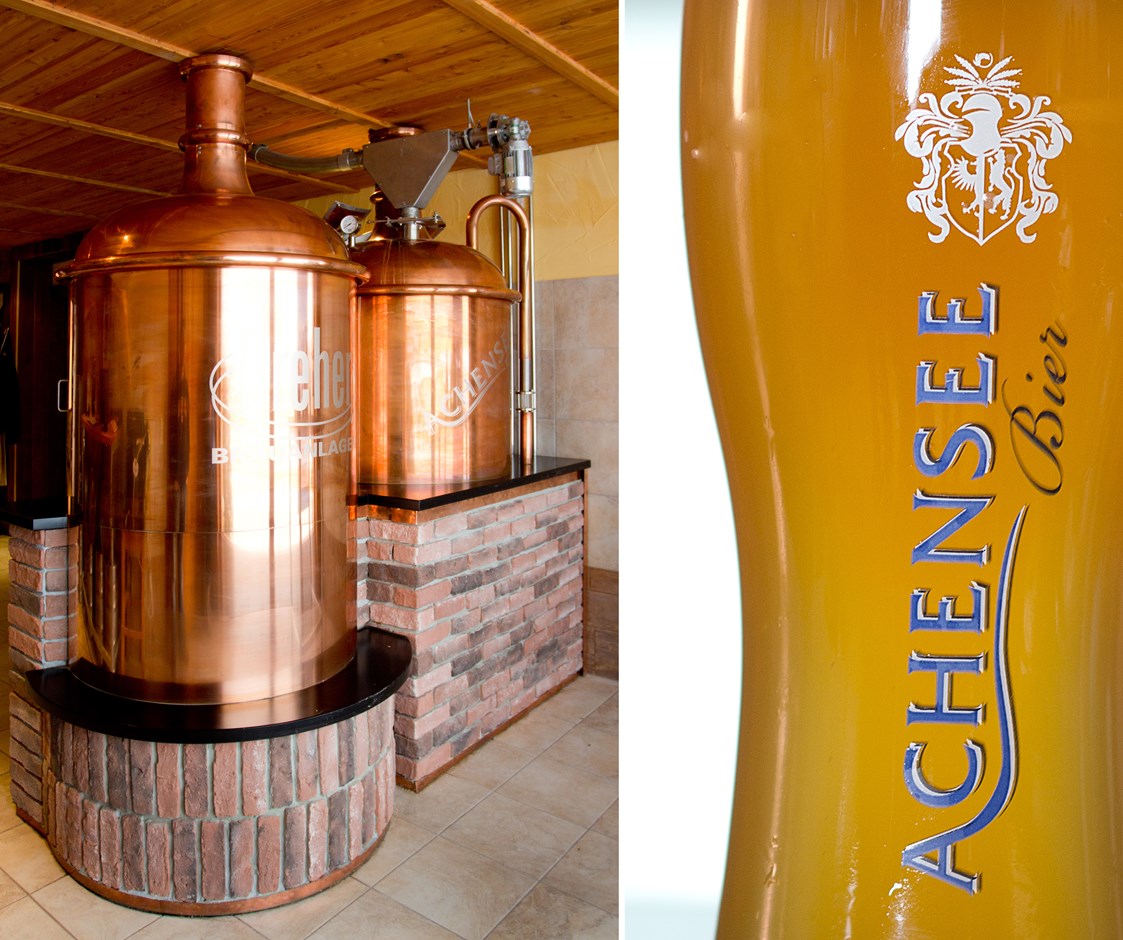Golfhotel: unsere eigene Achenseebier Brauerei  - Hotel Karlwirt - Alpine Wellness am Achensee