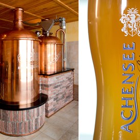 Golfhotel: unsere eigene Achenseebier Brauerei  - Hotel Karlwirt - Alpine Wellness am Achensee