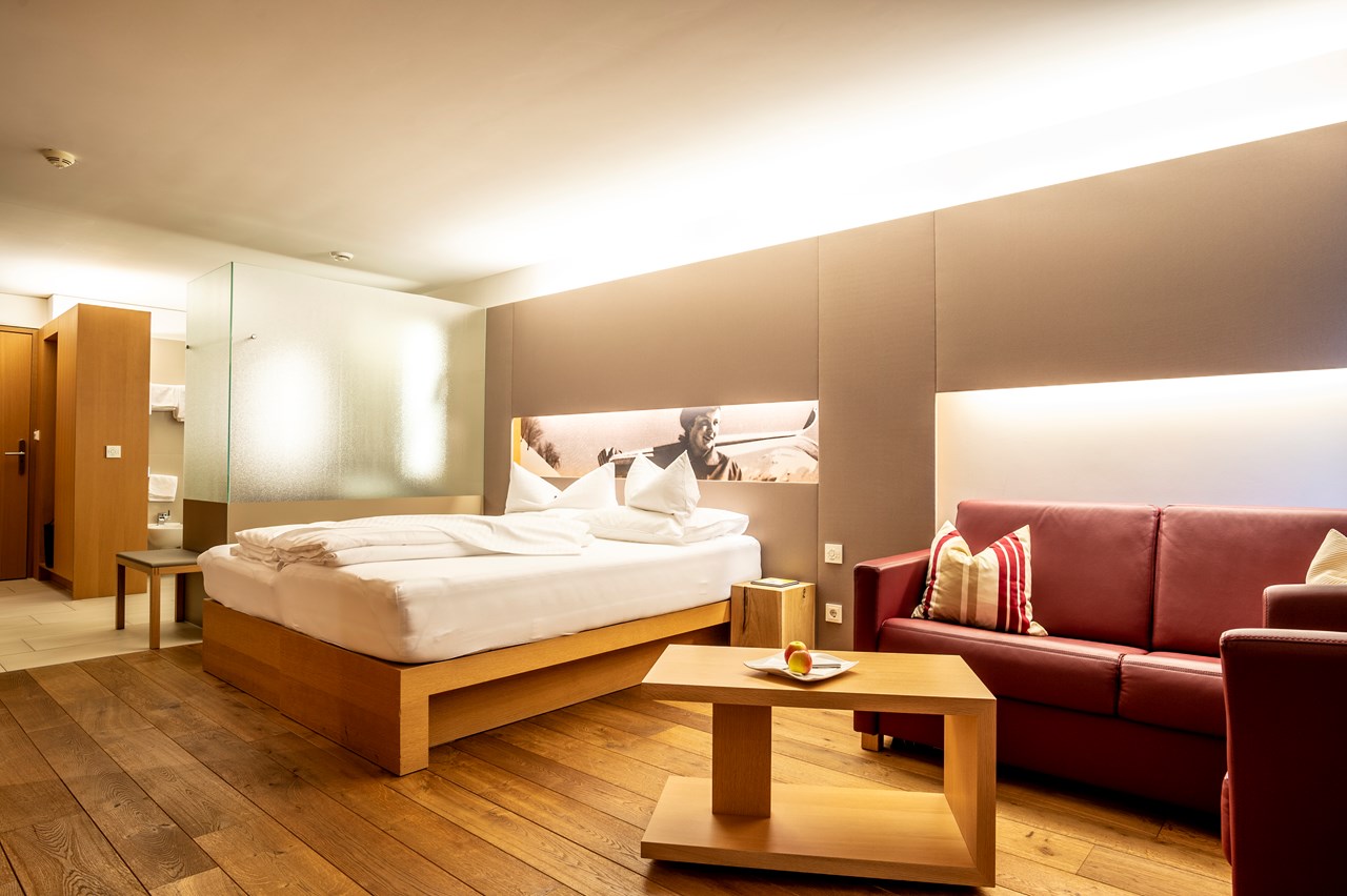 Sonne Lifestyle Resort Mellau Zimmerkategorien Design Doppelzimmer in verschiedenen Kategorien