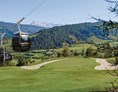 Golfhotel: Weltweit einzigartige Golfgondel Birdie-Jet am Golfplatz Radstadt - Gut Weissenhof ****S