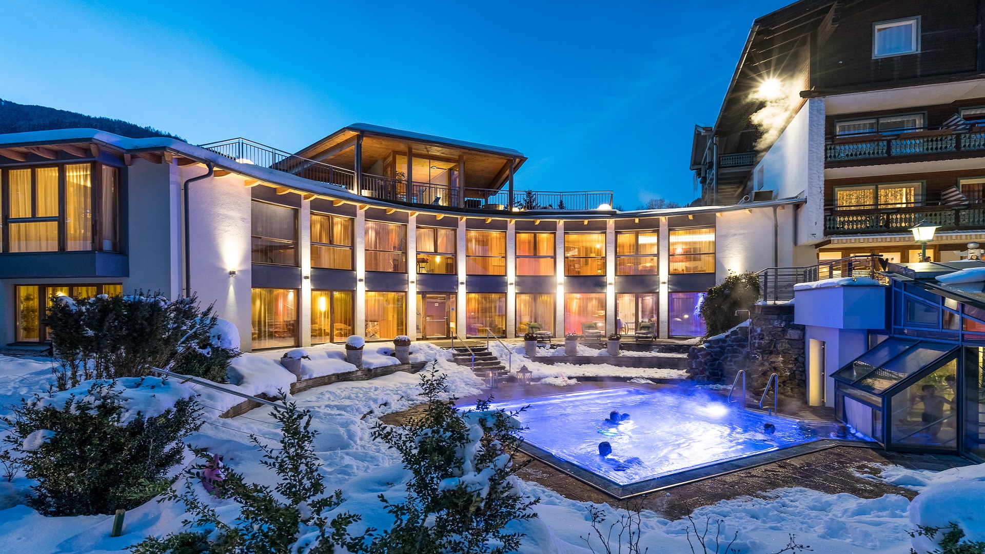 Golfhotel: Abendstimmung - Ortners Eschenhof 