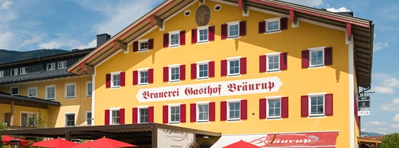 Golfhotel: Hotel-Restaurant Bräurup in Mittersill. - Hotel Bräurup ****