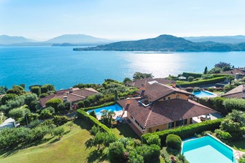 Golfhotel: LUXUSVILLA mit Swimmingpool  - Golfvilla BELVEDERE LAGO MAGGIORE ITALIEN