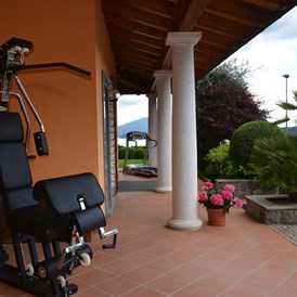 Golfhotel: Fitness Outdoor Technogym - Golfvilla BELVEDERE LAGO MAGGIORE ITALIEN
