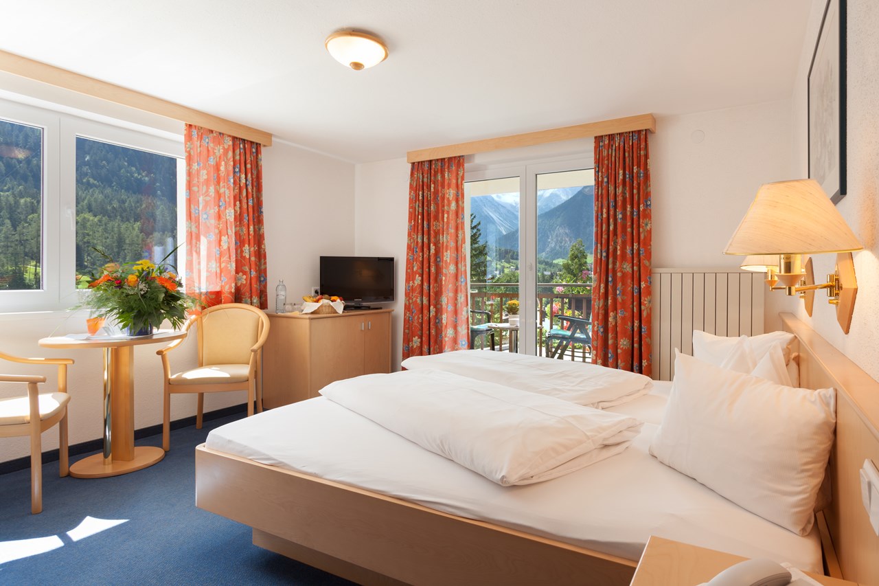 Alpenhotel Zimba Zimmerkategorien Doppelzimmer Rothorn