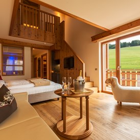 Golfhotel: Suite King "Laurin" mit Balkon -  Hotel Emmy-five elements