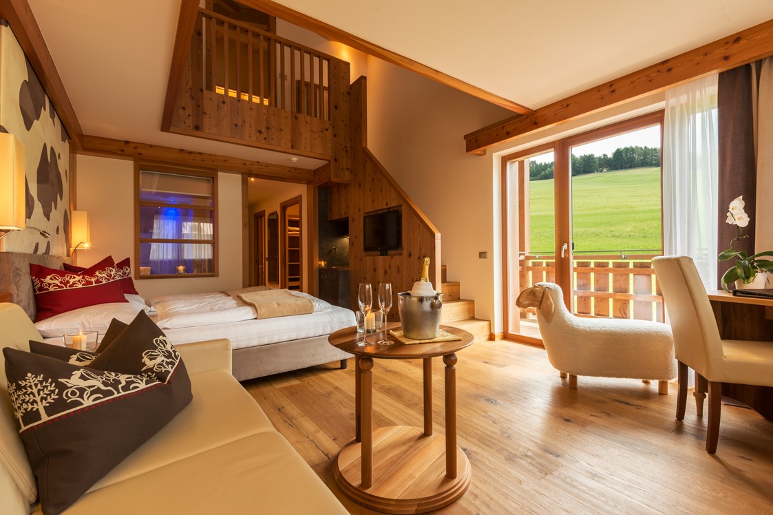 Golfhotel: Suite King "Laurin" mit Balkon -  Hotel Emmy-five elements