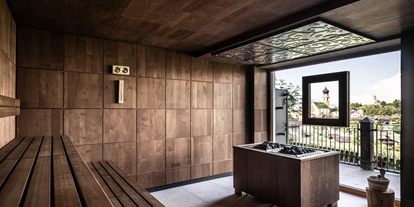 Golfurlaub - Fahrstuhl - Die Finnische Sauna -  Hotel Emmy-five elements
