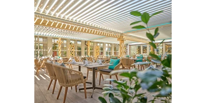 Golfurlaub - Deutschland - Restaurant-Innenhof-Terrasse - Hartls Parkhotel Bad Griesbach