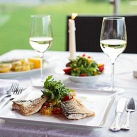 Golfhotel: Hotel Haberl - Restaurant - Hotel Haberl - Attersee